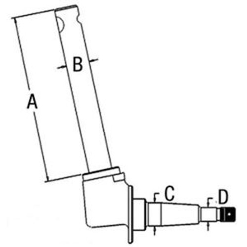 Spindle - Rh Oliver 550 106459Aa