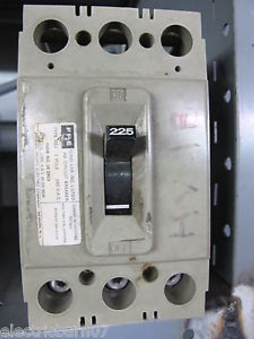 FPE Federal Pacific HEJ233225 225 Amp Circuit Breaker