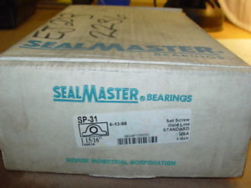 Sealmaster Sp-31 Pillow Block Ball Bearing 1-15/16 Bore