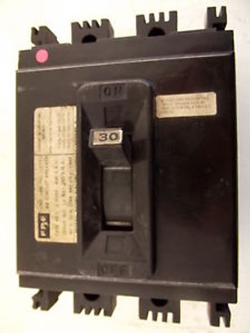 FPE Federal Pioneer 30A 600V 2P Circuit Breaker NEG 3P Frame