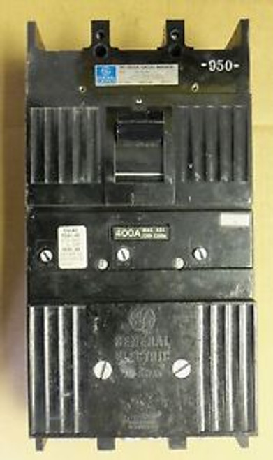 GE TB43F TB43F400 3 pole 400 amp TRI-Break Circuit Breaker