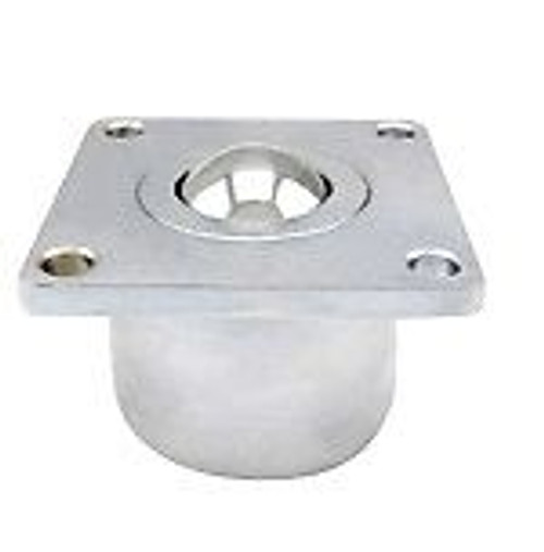 1322 Lbs Load Capacity Stainless Steel Flange Ball Transfer Bearing Unit