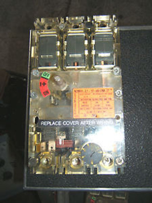 KLOCKNER MOELLER CIRCUIT BREAKER NZMH4-2.1 -12-OBI-CNA 2.1A 480V 3P 6-12A