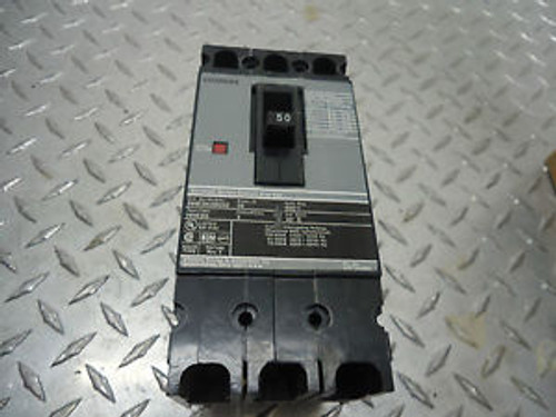 SIEMENS BREAKER  HHED63B050 50 AMP