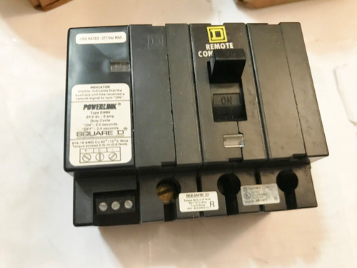 Square D Ehb4 Ehb-Pl 3 Pole 20 Amp 480Y/277V Ehb34020Pl Circuit Breaker  Ehb