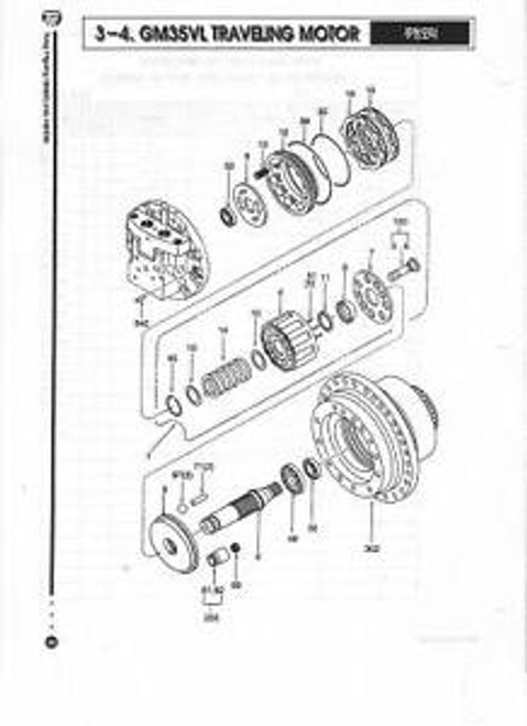 Kawasaki Hydraulic/Hydrostatic Gm35Vl Crank Shaft