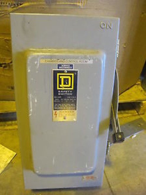 Square D H323NAWK 100 Amp 240 Volt Fusible Nema 3R/12 Disconnect