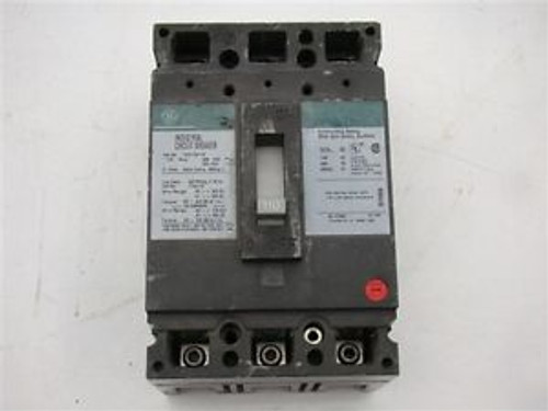 GE Thermal-Magnetic Trip 110A Circuit Breaker 480v TED134110