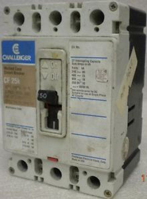 CHALLENGER CF3150  600 VAC  150 Amp 3 Pole CIRCUIT BREAKER