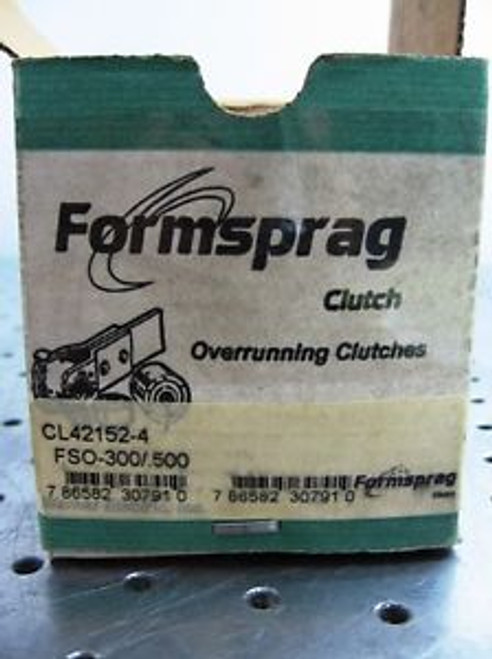 G109911 Formsprag Fso-300/.500 Cl42152-4 Overrunning Clutch