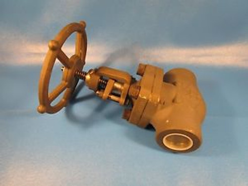 Omb Globe Valve,Full Port 630, 1 1/2 Fb,  Npt Steel Threaded , Class 800, A105N