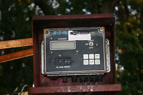 Eaton Microprocessor Scale with weight pods and it works 12 volt