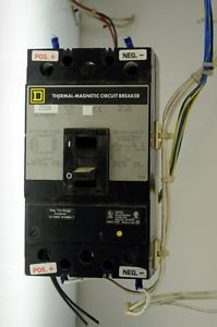 Square D - KAL262501422 250 Amp 3 Phase Circuit Breaker