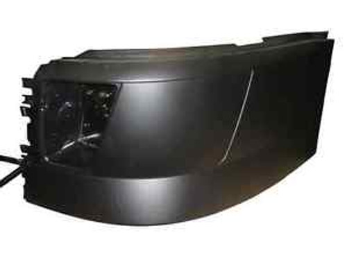 Volvo Vnl Driver Side Bumper End W/ Fog Light Cut-Out