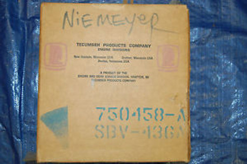 New Tecumseh Sbv-436A 750458A - Tecumseh 4-Cycle Vertical Short Block