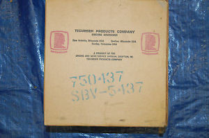 New Tecumseh Sbv-5437 750437 Engine Short Bock