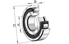 Fag 20210T Spherical Roller Bearing