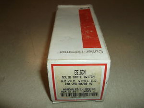 Cutler Hammer E51Scn Solid State Switch E51 Series B2