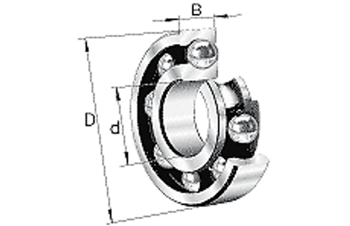 Ina 61822-Y Deep Groove Ball Bearing Single Row