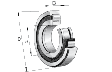 Fag Nup218E.Tvp2 Cylindrical Roller Bearing Single Row