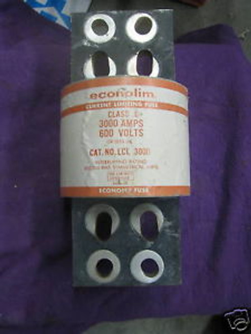 Econolim,LCL3000, 3000 Amp, 600 Volt Fuse