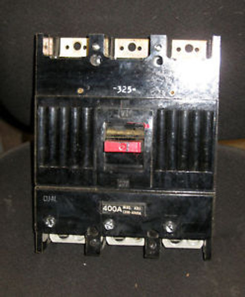 GE Circuit Breaker TJJ436400 400 Amp 600 V 3 Pole