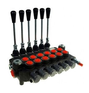 Bank Motor 6 Spool Hydraulic Monoblock 40 L/Min