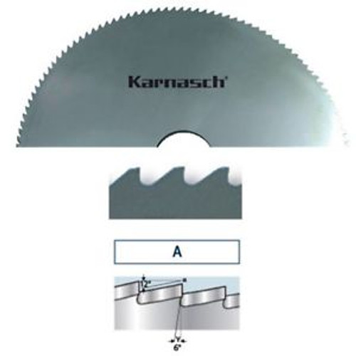 Carbide Circular Saw Blades Vhm Karnasch O = 3 15/16-6 5/16In Kevlar Inox Steel