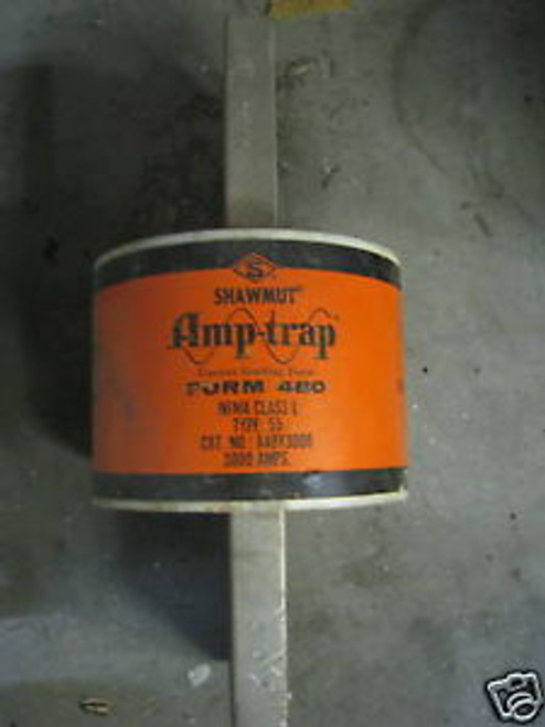 Shawmut Amp Trap A4BY3000 3000 AMP 600 VOLT Time Delay Fuse