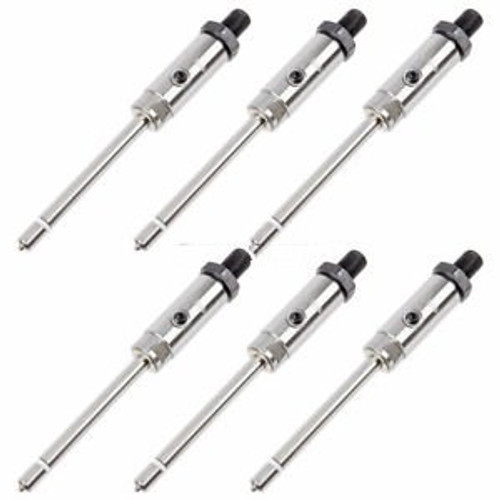 New Set Of 6 Diesel Pencil Fuel Injector Nozzles For Caterpillar Cat 3304 & 3306
