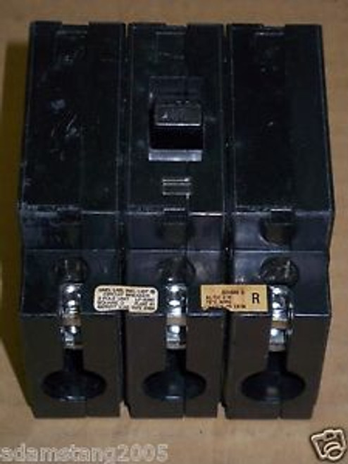 Square D EHB 3 pole 35 amp 480y/277v 240v EHB34035 Circuit Breaker EHB4