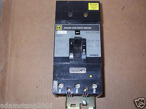 SQUARE D KA KA36250 3 POLE 250 AMP 600V CIRCUIT BREAKER GRAY LABEL CHIPPED CROWN