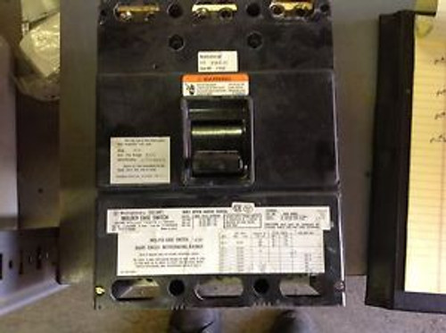 WESTINGHOUSE LC3600WK 600 AMP 600 VOLT MOLDED CASE SWITCH