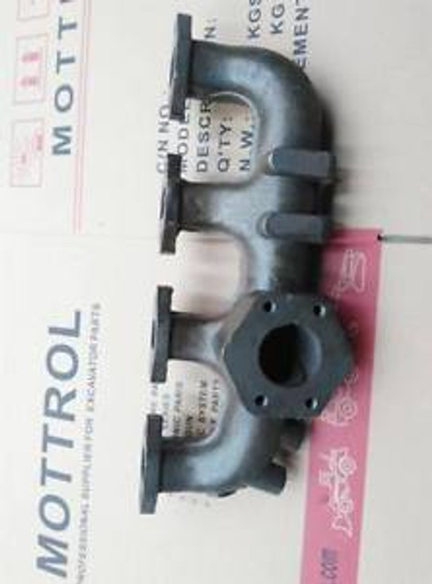 4D31 Exhaust Manifold Fits Cat E110B ,New Model Engine ,4 Hoses.