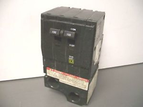 SQUARE D CIRCUIT BREAKER CAT QO2150 150A/240V/2POLE