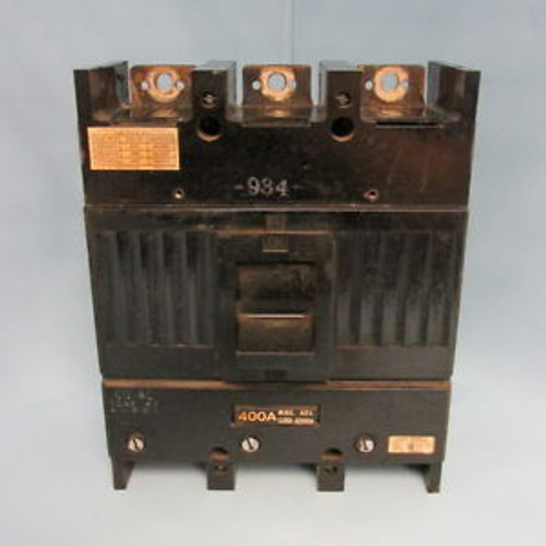 GE CIRCUIT BREAKER E11592 400A 600VAC 3 POLE UNIT