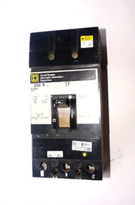 SQUARE D  KC34200 CIRCUIT BREAKER 200A 480V