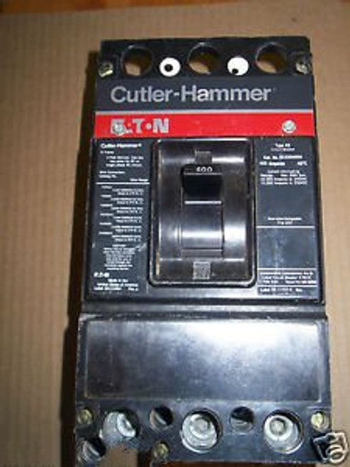 Cutler Hammer KS 3 pole 400 amp 240v KS320400A Circuit Breaker