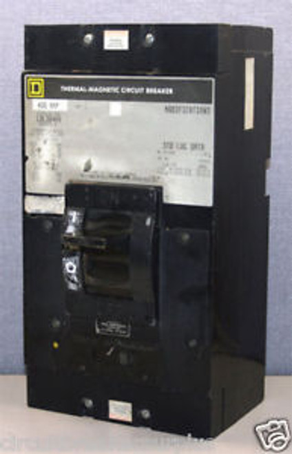 Square D LAL36400 Thermal Magnetic Circuit Breaker 400A