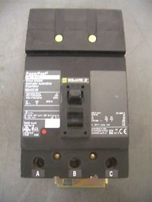 SQUARE D POWERPACT CIRCUIT BREAKER CAT QBA32150 150A/240V/3POLE