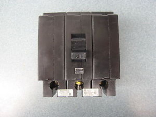 SQD EH34020,20 Amp, 3 pole, Circuit Breaker