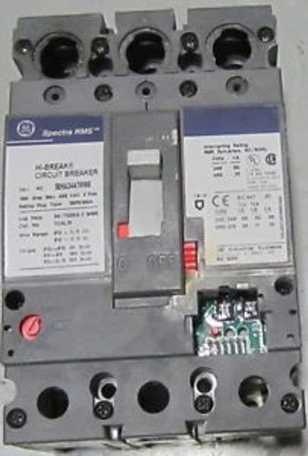 GE GENERAL ELECTRIC SPECTRA  SEHA24AT0100  480 VAC  100A  2 Pole CIRCUIT BREAKER