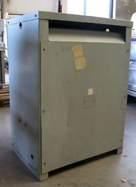 Westinghouse 75 kVA DT-3 Class AA 3 Phase 60 Hz Transformer V60M28T75D 600 Delta