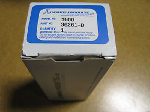Thomas Products Flow Switch Model 1600  Part# 36261-D Nsn: 5930-01-063-5283