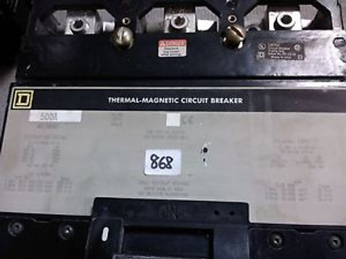 Square D Thermal Magnetic 500 Amp Circuit Breaker MHL36500