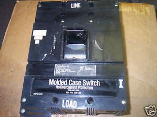 Westinghouse 600 Amp Breaker LC3600NW  LC LC3600