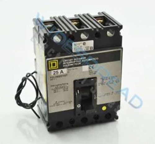 SQD SQUARE D Circuit Breaker FCL340251027 24V shunt FCL