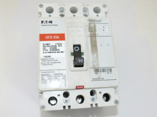 Used Cutler Hammer Eaton HFD3090 3p 90a 600v Breaker 1-year Warranty