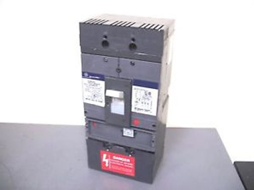 GE SPECTRA CIRCUIT BREAKER CAT SGHA36AT0400 400A/600V/3POLE W/400A TRIP