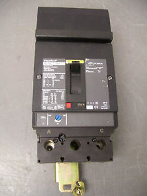 SQUARE D POWERPACT JG250 CIRCUIT BREAKER CATJGA262502 250A/600V/2POLE